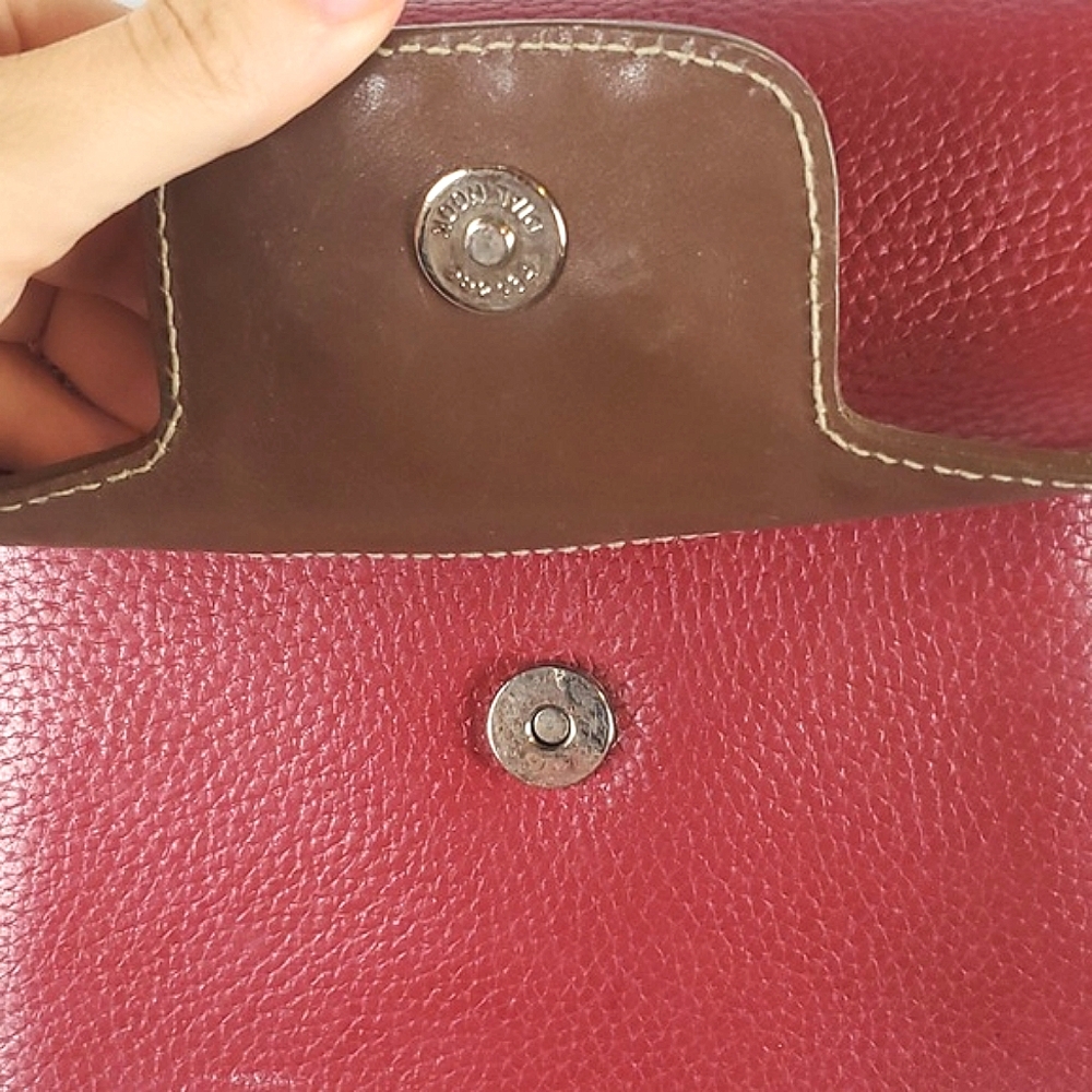 Madison‎ Ridge Red Leather Bag - Picture 10 of 15